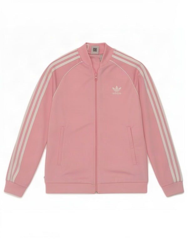 Adidas Pige Træningsdragt Topjakke 12-13 År Pink Polyester