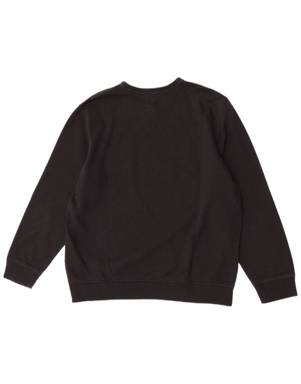 Gap Herre Grafisk Sweatshirt Jumper XL Sort Bomuld