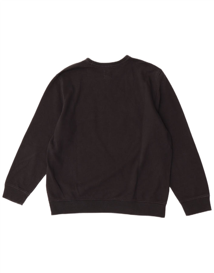 Gap Herre Grafisk Sweatshirt Jumper XL Sort Bomuld