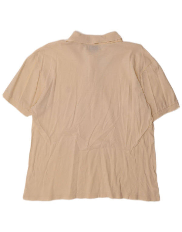 Gymnasium Mens Polo Shirt Medium Beige
