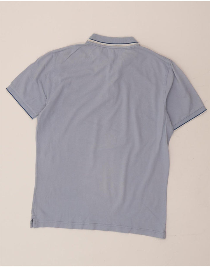 FAY Polo Shirt til mænd XL Blå Stribet