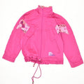 DIADORA Womens Tracksuit Top Jacket EU 32 2XS Pink Patchwork Polyester | Vintage Diadora | Thrift | Second-Hand Diadora | Used Clothing | Messina Hembry 