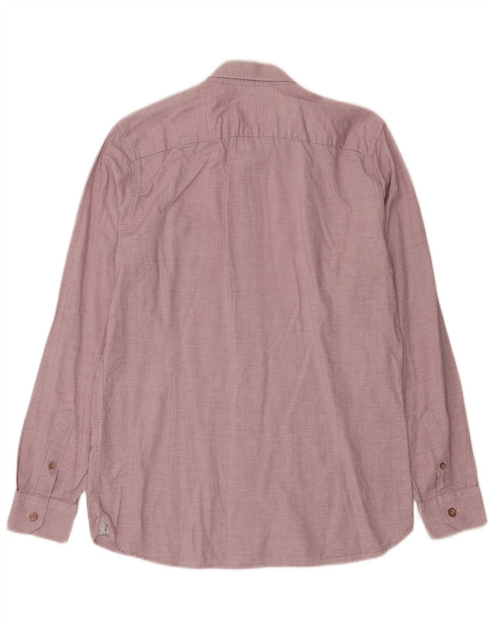 Ted Baker Herreskjorte str. 3 Medium Pink Bomuld