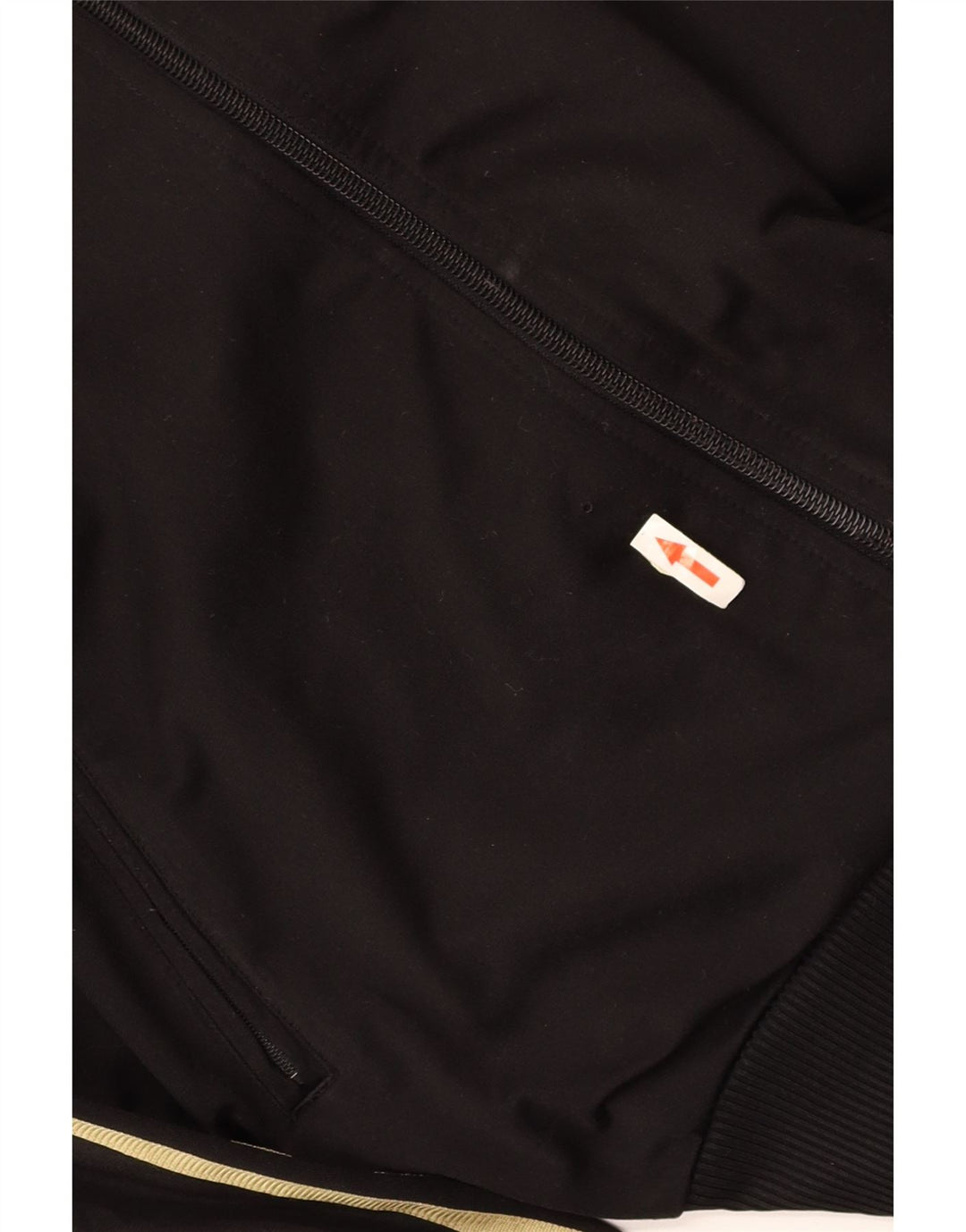 ADIDAS Træningsdragt til mænd, topjakke, lille sort polyester