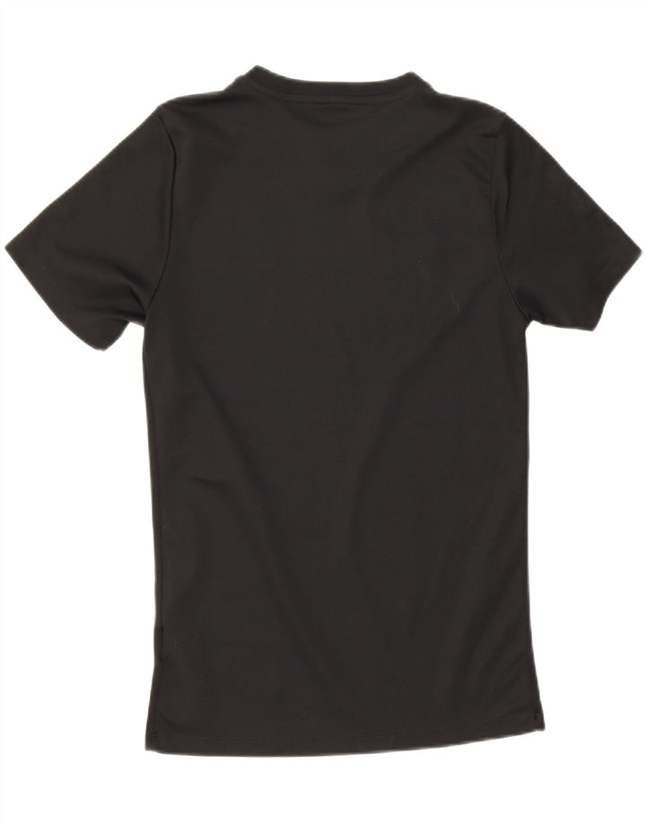Nike herre Dri Fit T-shirt top lille sort polyester