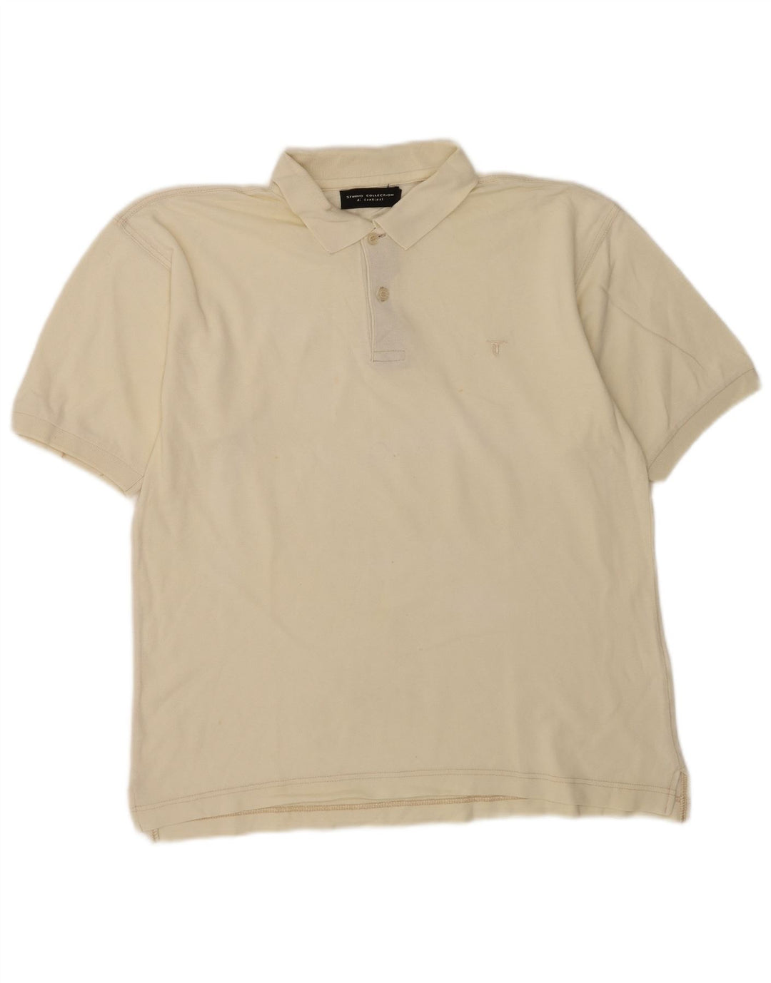 Conbipel Herre poloshirt Medium Off White Bomuld