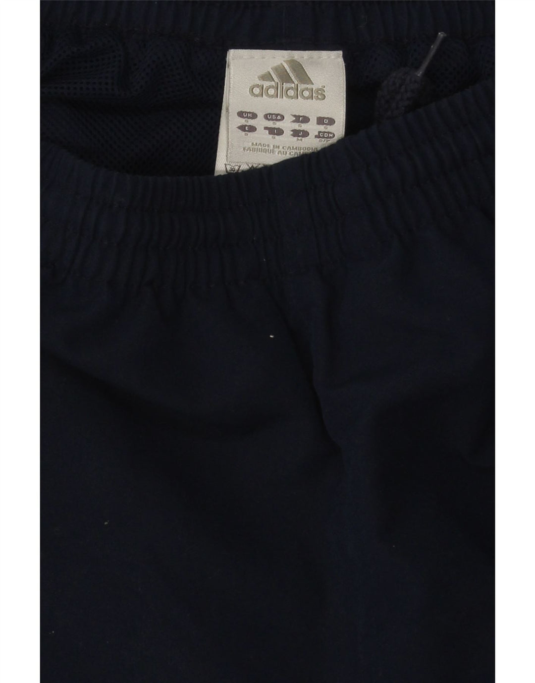 ADIDAS Mens Tracksuit Trousers Joggers Small  Navy Blue Polyester Vintage Adidas and Second-Hand Adidas from Messina Hembry 
