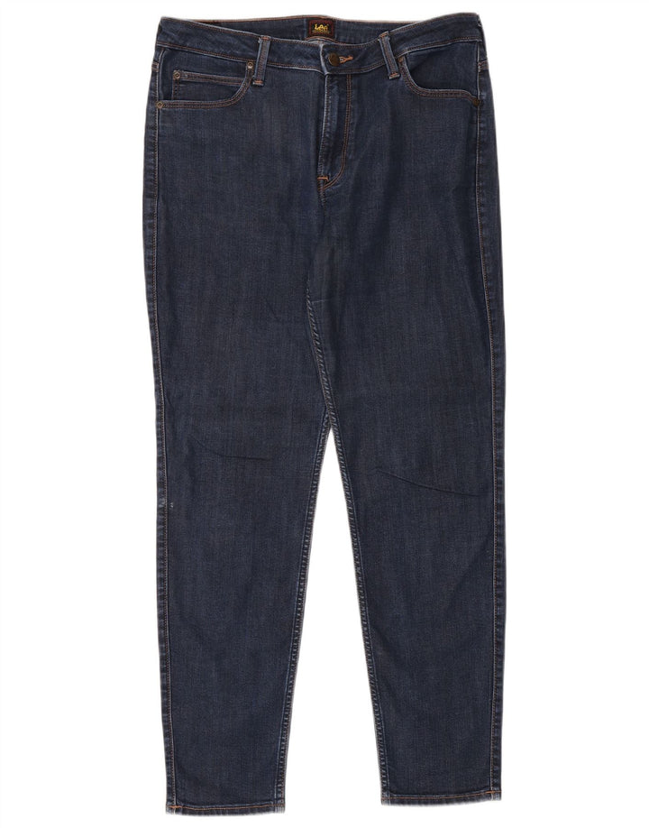 Lee Dame Scarlett High Skinny Jeans W32 L31 Blå Lyocell