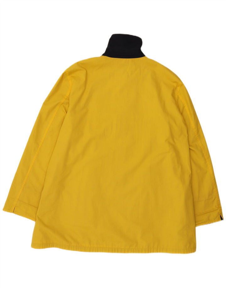 Vintage oversize dameovertræk frakke UK 18 XL marineblå