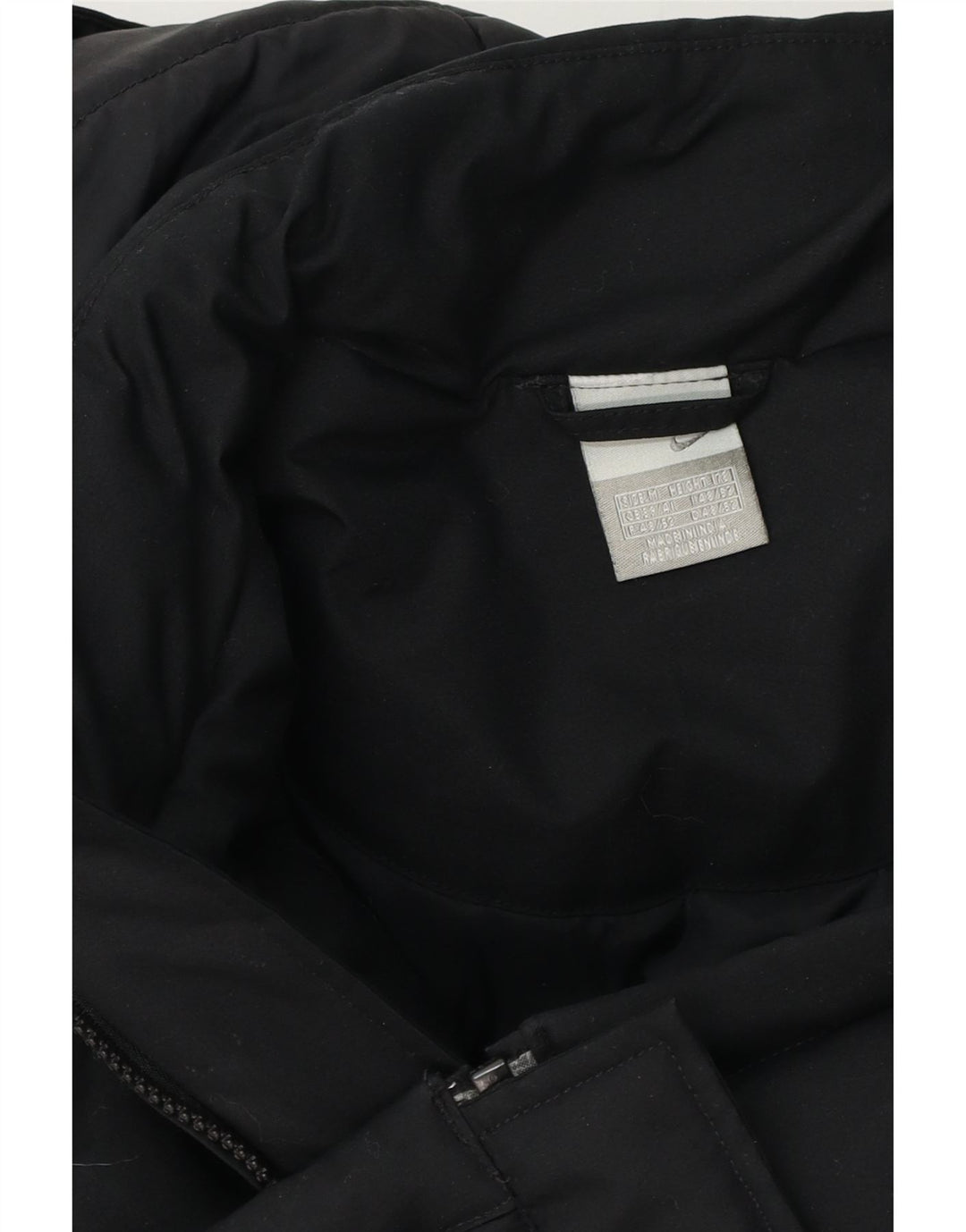 Nike vindjakke med hætte til mænd UK 38 Medium Sort