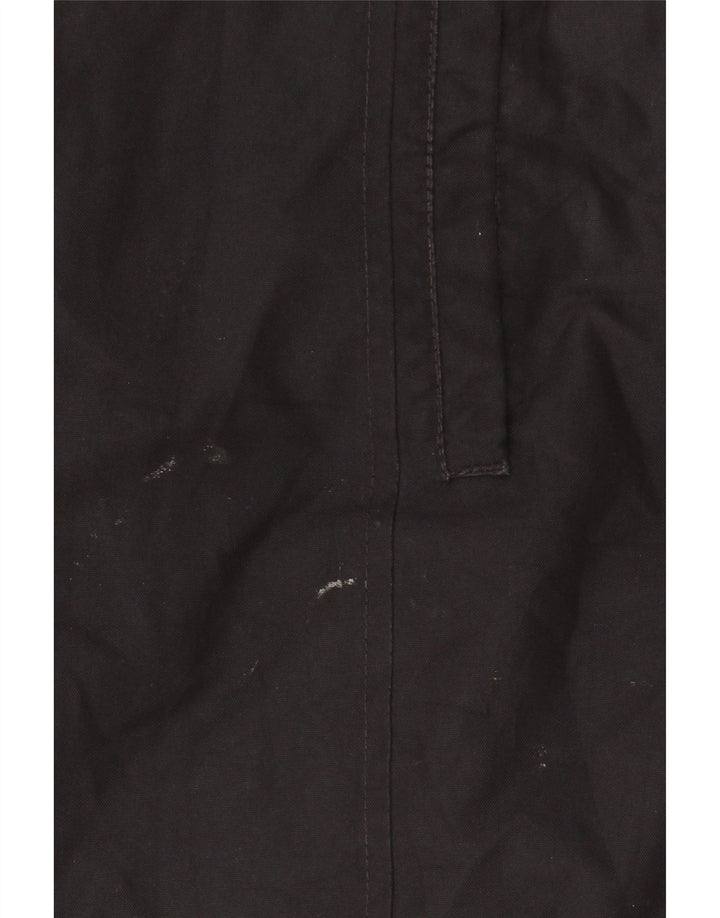 Refrigue Womens Utility Jacket UK 14 Medium Black Polyester