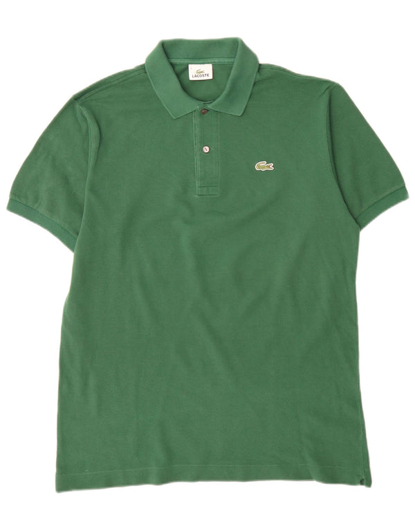 Lacoste herre poloshirt størrelse 4 Medium grøn bomuld