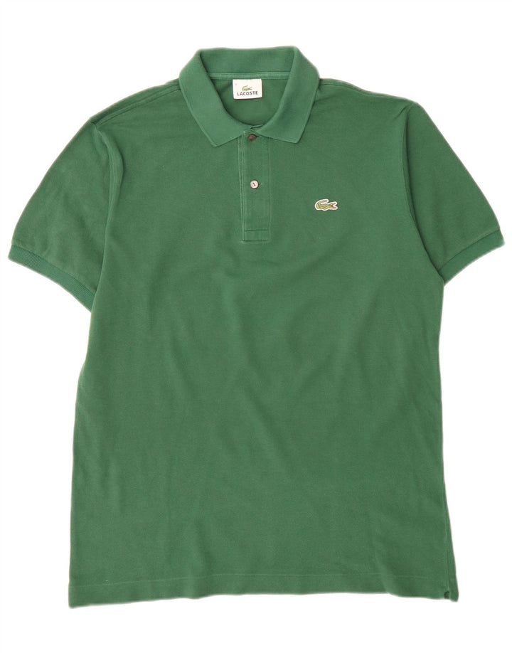 Lacoste herre poloshirt størrelse 4 Medium grøn bomuld