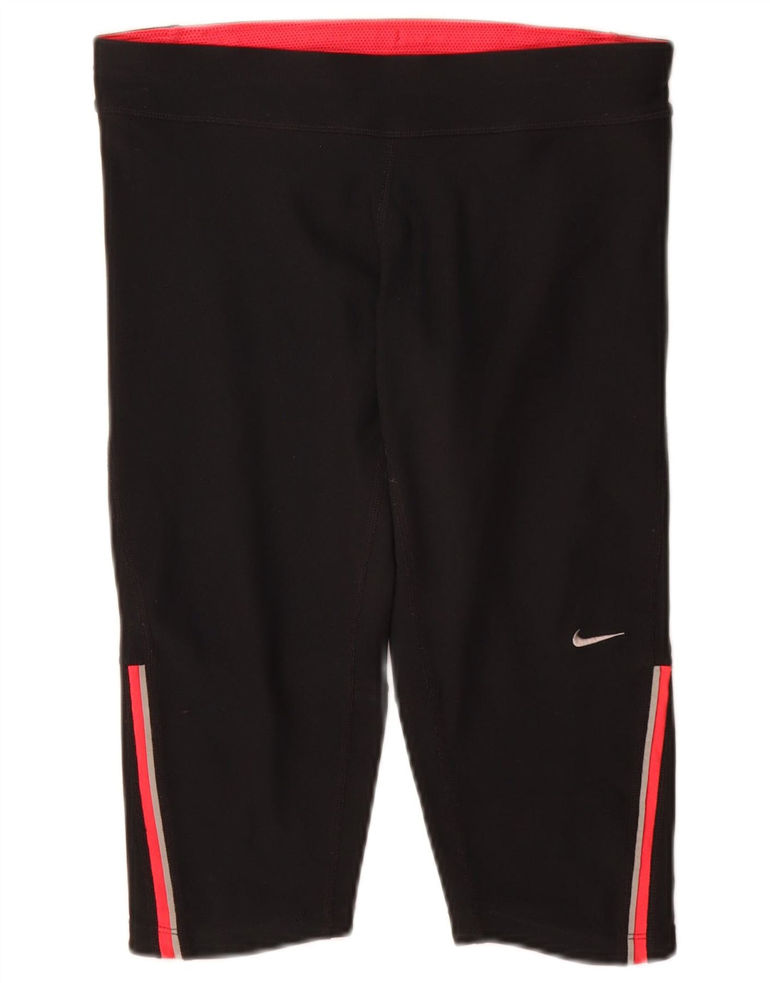Nike Dame Dri Fit Capri Leggings UK 10 Small Black