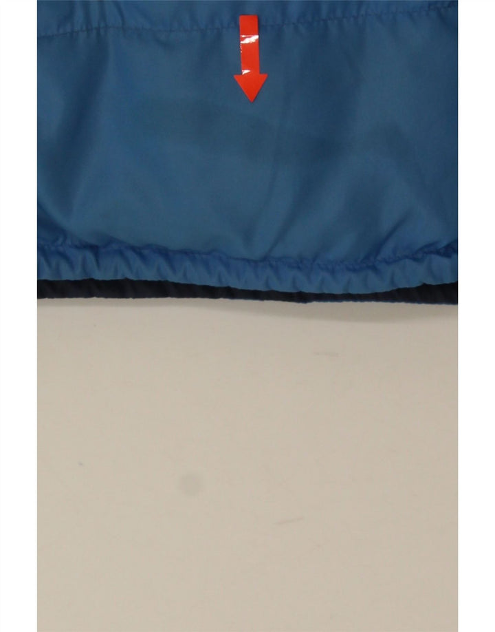 Brunik Herre polstret jakke UK 40 Large Blue Colourblock