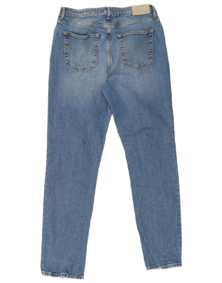Tommy Hilfiger Herre Slim Jeans W31 L30 Blå Bomuld
