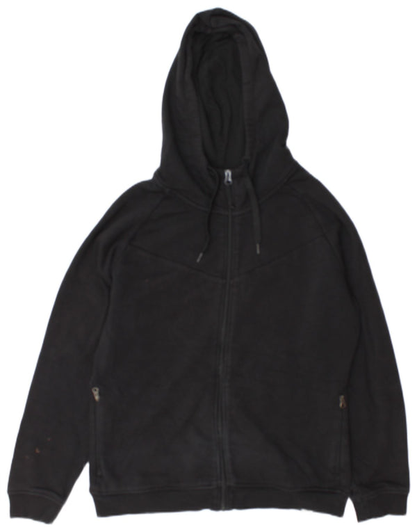 The North Face Dame Grafisk Hættetrøje Sweater UK 16 Stor Sort Bomuld