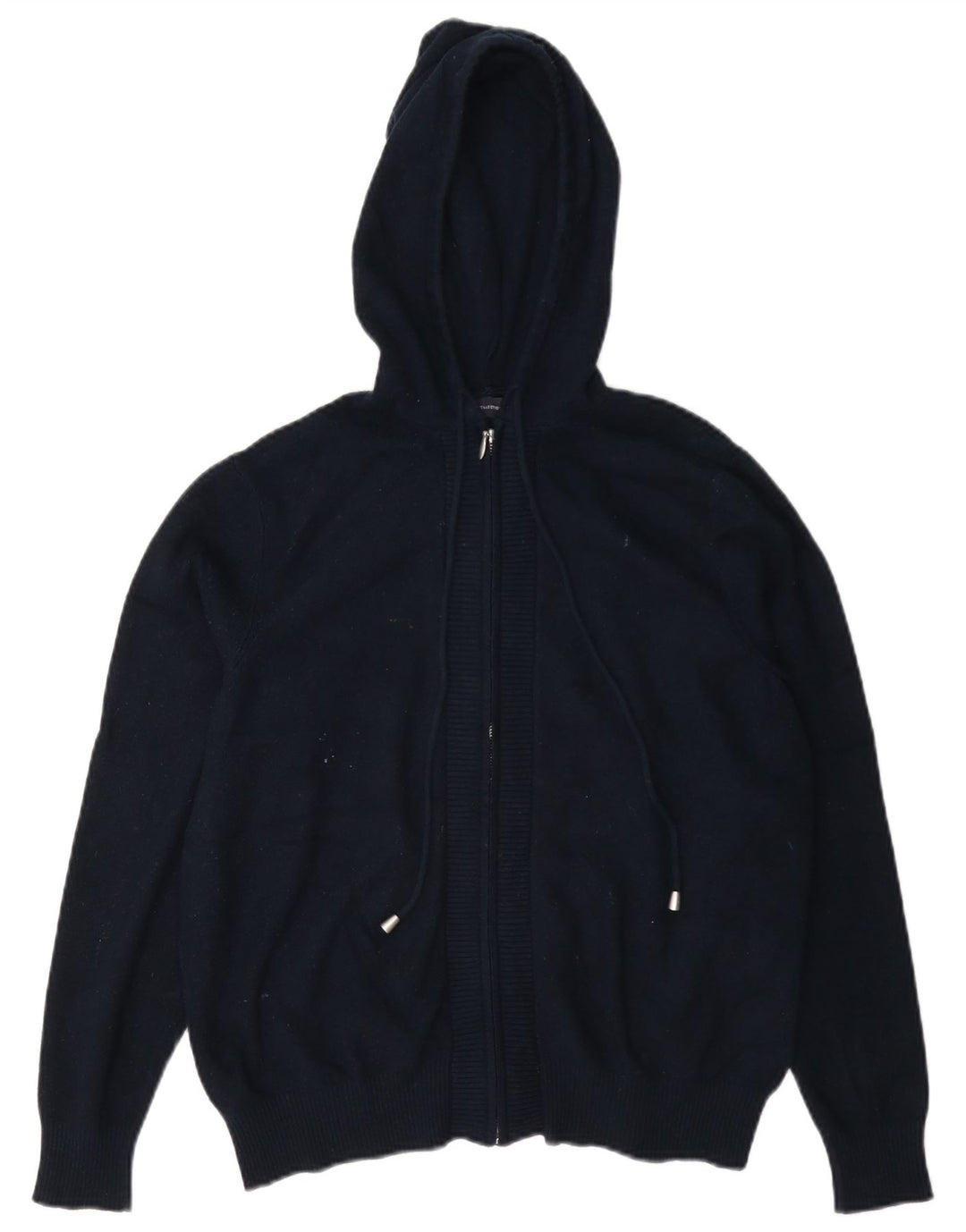 Marks & Spencer sweater med hætte til kvinder UK 14 Medium Navy Blue