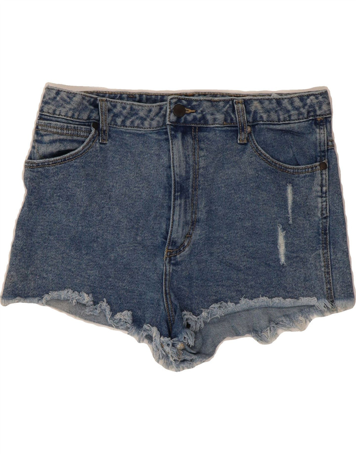 WRANGLER Womens Denim Shorts W31 Medium  Blue Cotton Vintage Wrangler and Second-Hand Wrangler from Messina Hembry 