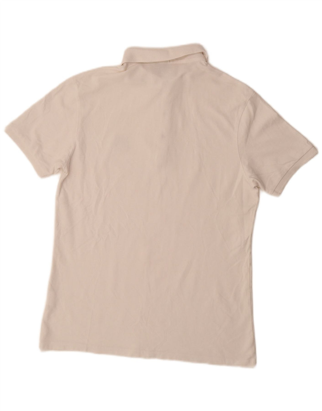 HUGO BOSS Herre Slim Fit Polo Shirt Stor hvid bomuld