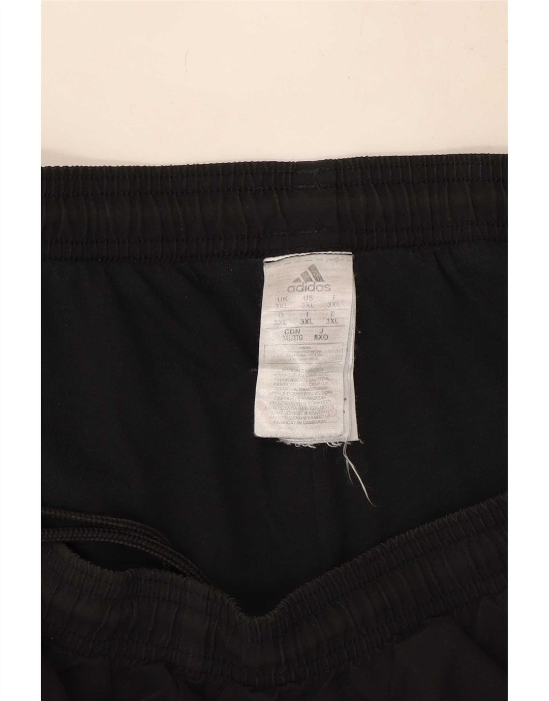 Adidas Træningsdragt til mænd Joggers 3XL Sort Polyester
