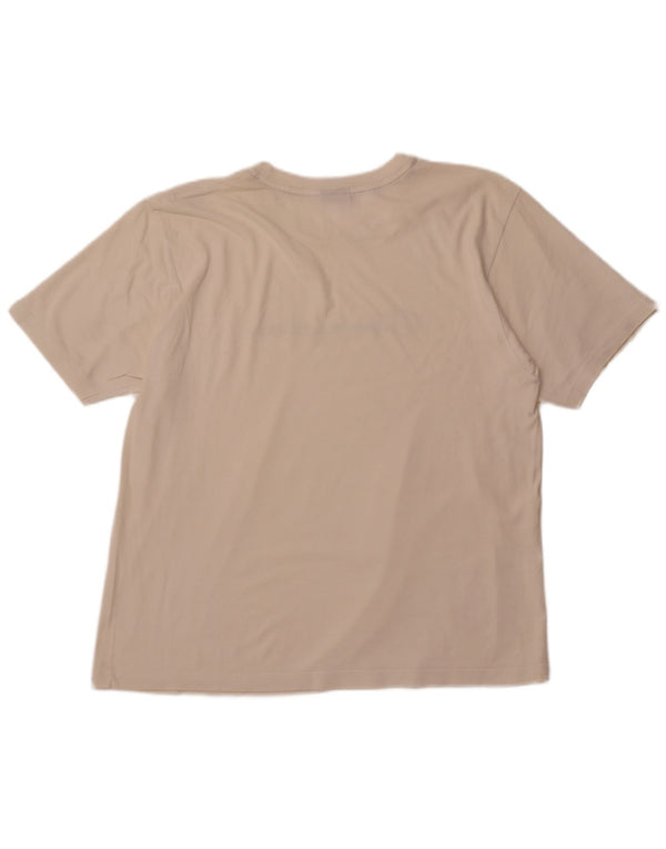 CHAMPION Herre Grafisk T-Shirt Top XL Hvid