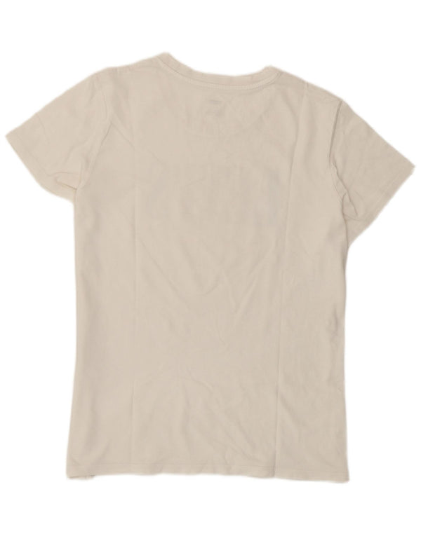 Levi's Dame Grafisk T-Shirt Top UK 16 Large White