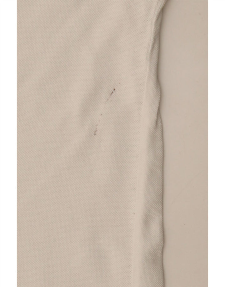 KAPPA Poloskjorte til mænd Stor hvid bomuld