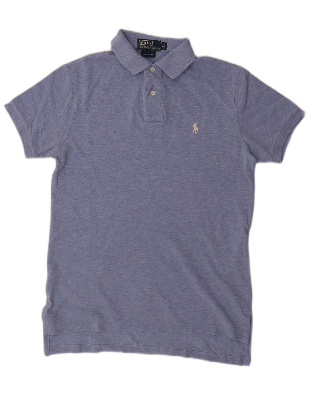 Polo Ralph Lauren Herre Custom Fit skjorte lille blå bomuld