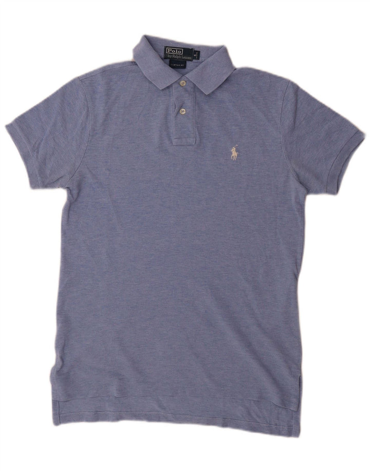 Polo Ralph Lauren Herre Custom Fit skjorte lille blå bomuld