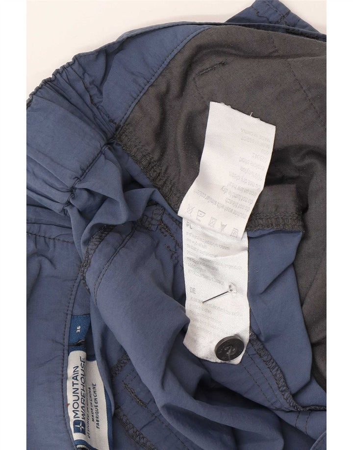 Mountain Warehouse Herre Cargo Shorts W36 Large Navy Blue Nylon