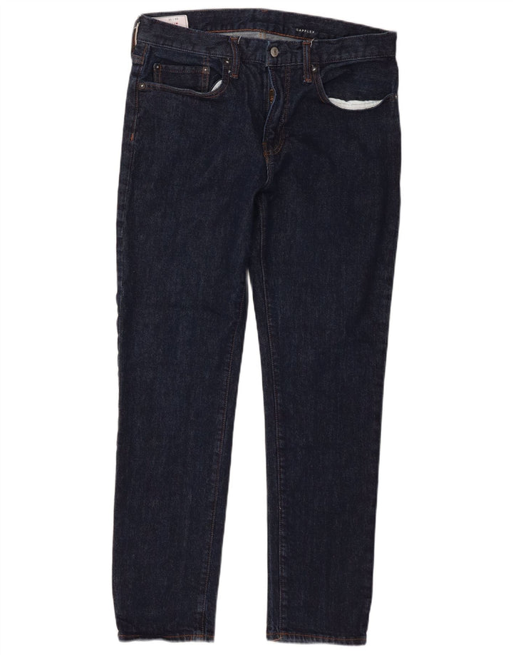 Gap Herre Slim Jeans W31 L30 Marineblå Bomuld