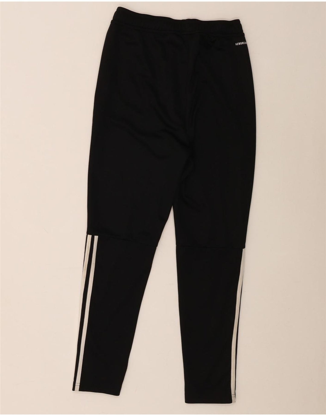 Adidas Boys Aeroready Tracksuit Bukser 13-14 år Sort Polyester