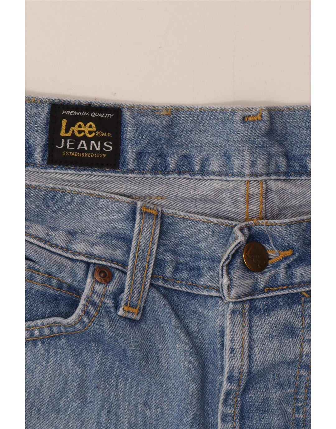 Lee Straight Jeans til kvinder W28 L28 Blå