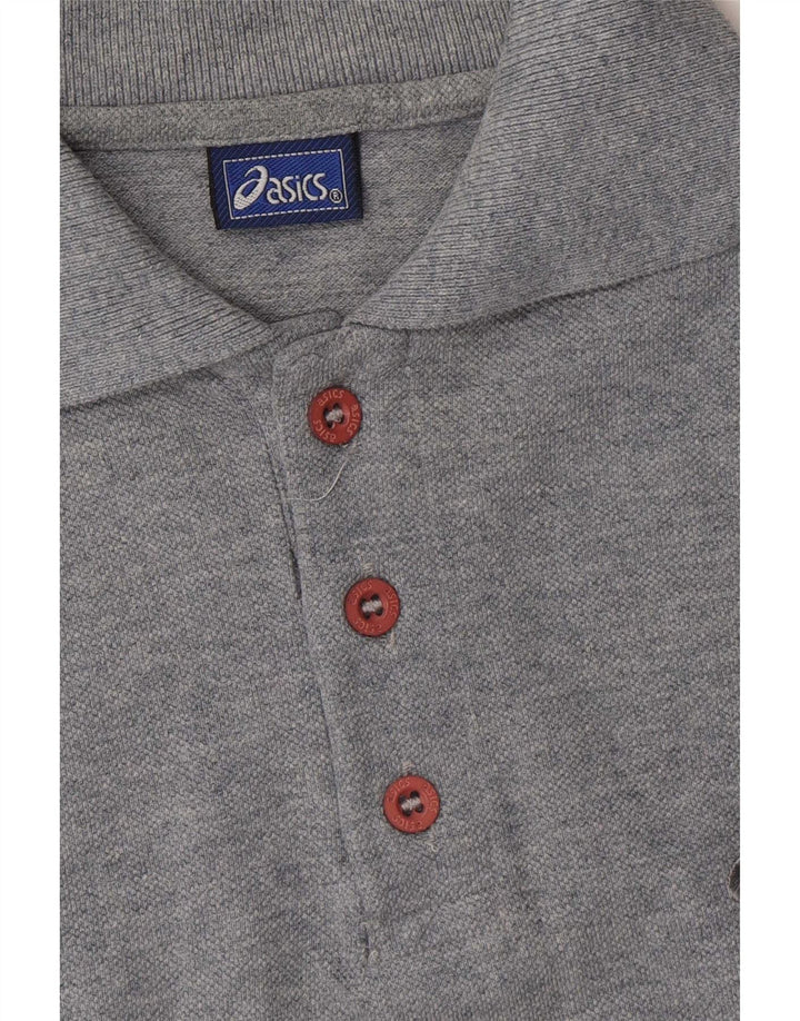 Asics herre poloshirt mellemblå