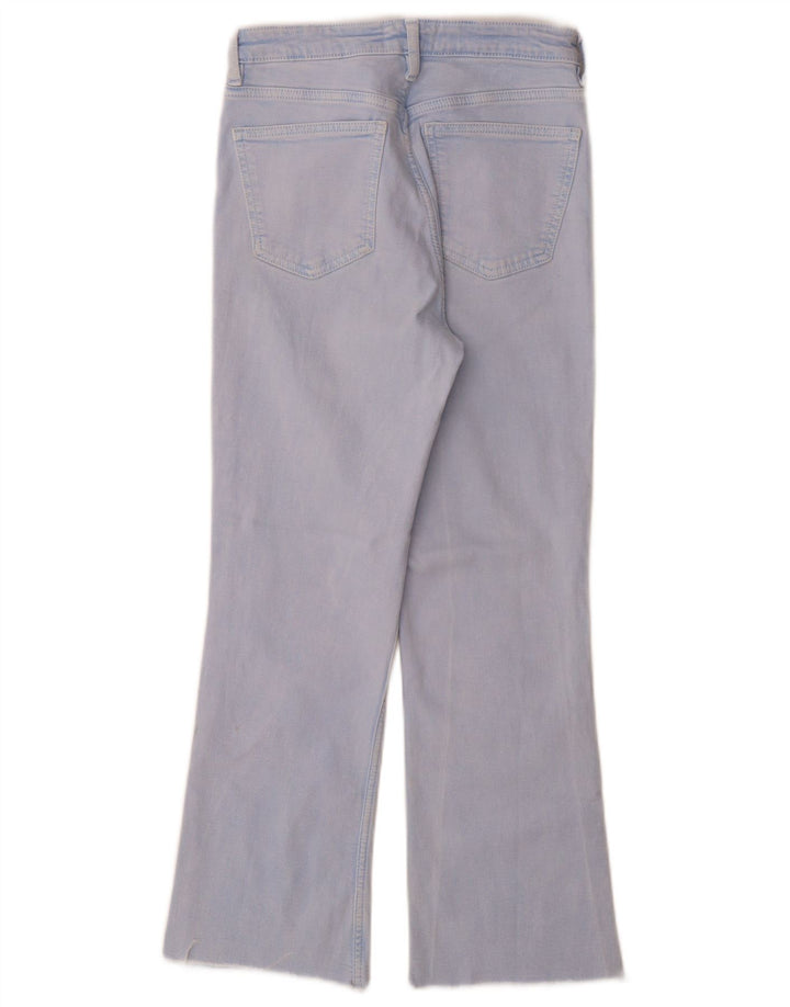 Zara Dame Bootcut Jeans EU 36 XS W26 L28 Blå Bomuld