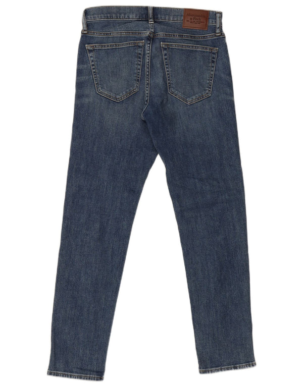 Abercrombie & Fitch Skinny Jeans til mænd W30 L30 blå bomuld