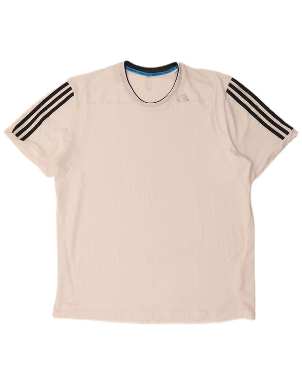 Adidas Herre Climacool T-Shirt Top XL Hvid