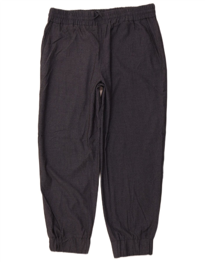 ZARA Joggers Chinobukser til kvinder XL W32 L27 Grå polyester