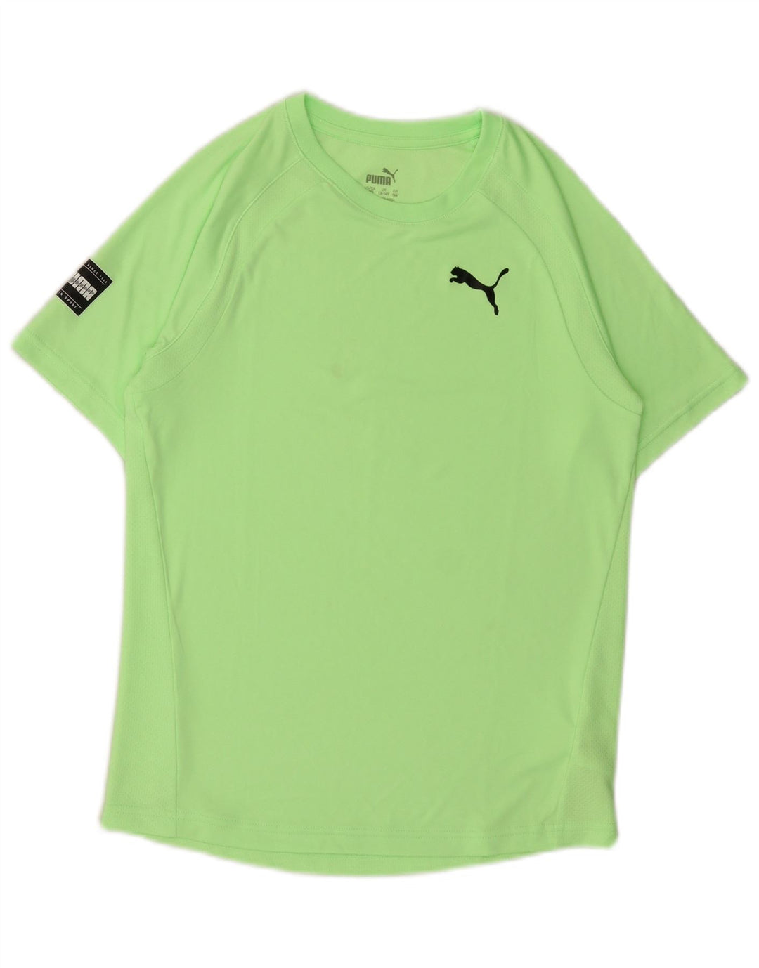 PUMA Boys 2-delt sæt 13-14 år Grøn Colourblock Polyester