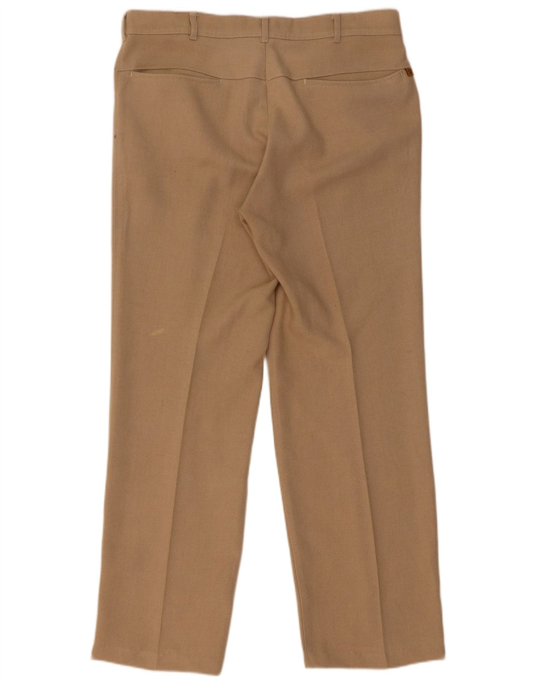 Farah Straight Casual Bukser til mænd W34 L29 Beige Polyester