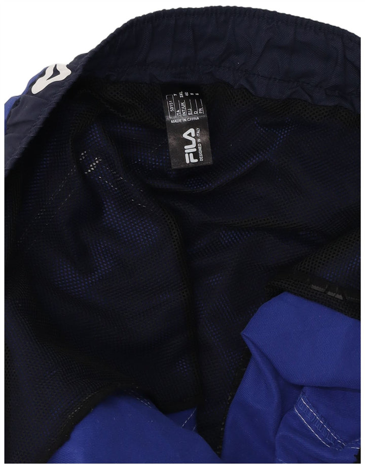 Fila Herre grafiske svømmeshorts 2XL blå polyester
