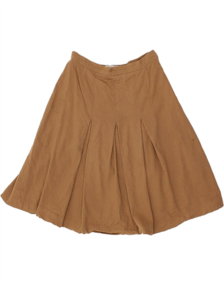 AQUASCUTUM Womens A-Line Skirt W28 Medium  Brown Vintage Aquascutum and Second-Hand Aquascutum from Messina Hembry 