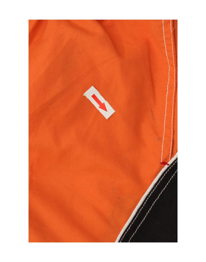 Maui and Sons Badeshorts til mænd store orange Colourblock Polyester