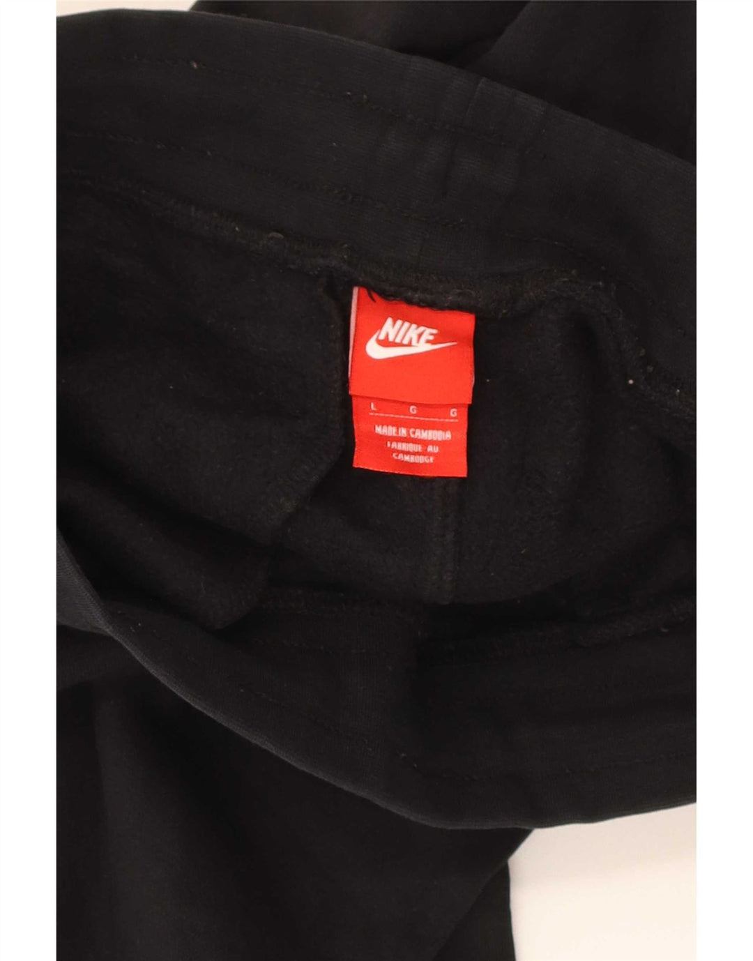 Nike Herre grafisk træningsdragt Bukser Joggers Large Sort Bomuld