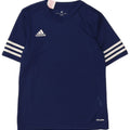 Adidas Boys Climalite T-Shirt Top 11-12 år Stor marineblå polyester