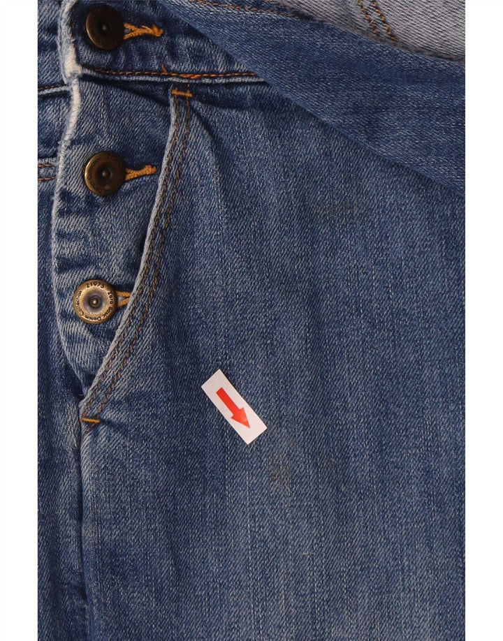 Zara Damebukser Jeans Medium W28 L26 Blå Bomuld