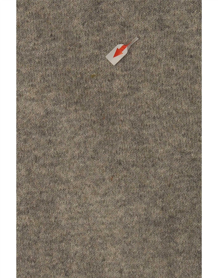 Ted Baker Herre Turtle Neck Jumper Sweater Størrelse 6 2XL Grå Bomuld