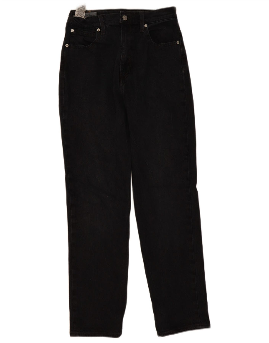 Levi's koniske jeans til kvinder W26 L29 sort bomuld