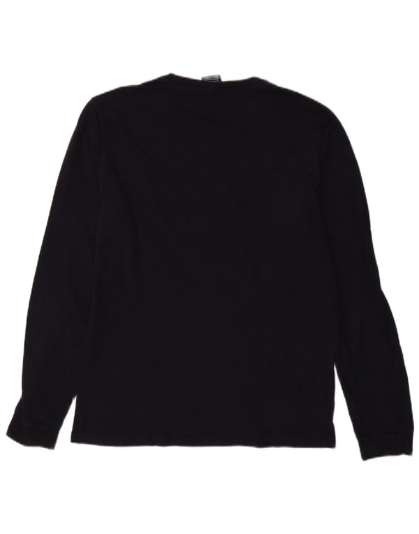 Champion Herre Top Langærmet Large Navy Blue